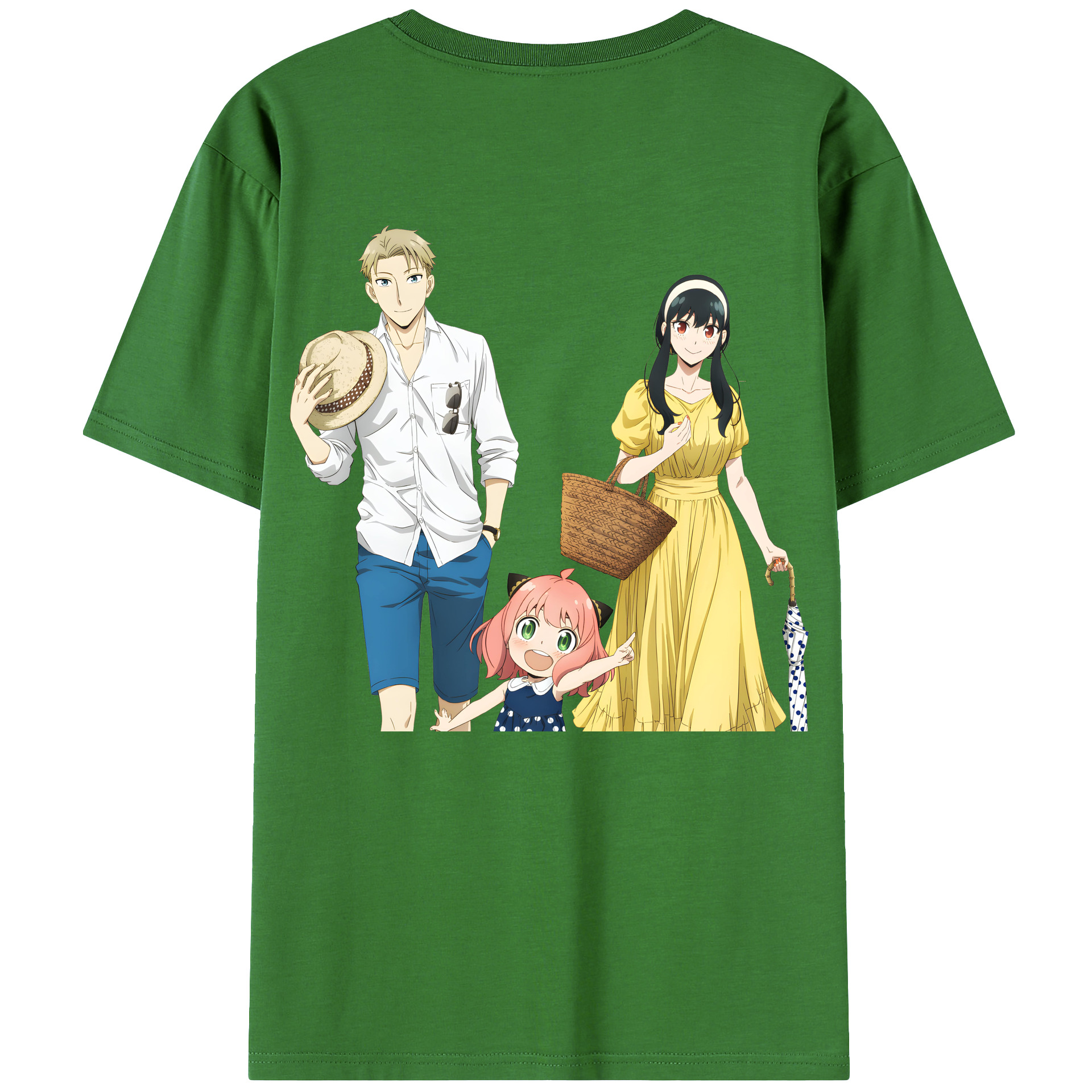 （画像用） SPY×FAMILY间谍家家酒 レディース半袖Tシャツ(バックプリント)